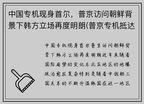 中国专机现身首尔，普京访问朝鲜背景下韩方立场再度明朗(普京专机抵达北京)
